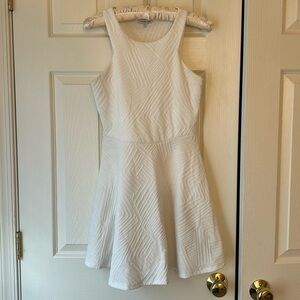 Charlotte Russe White Skater Dress